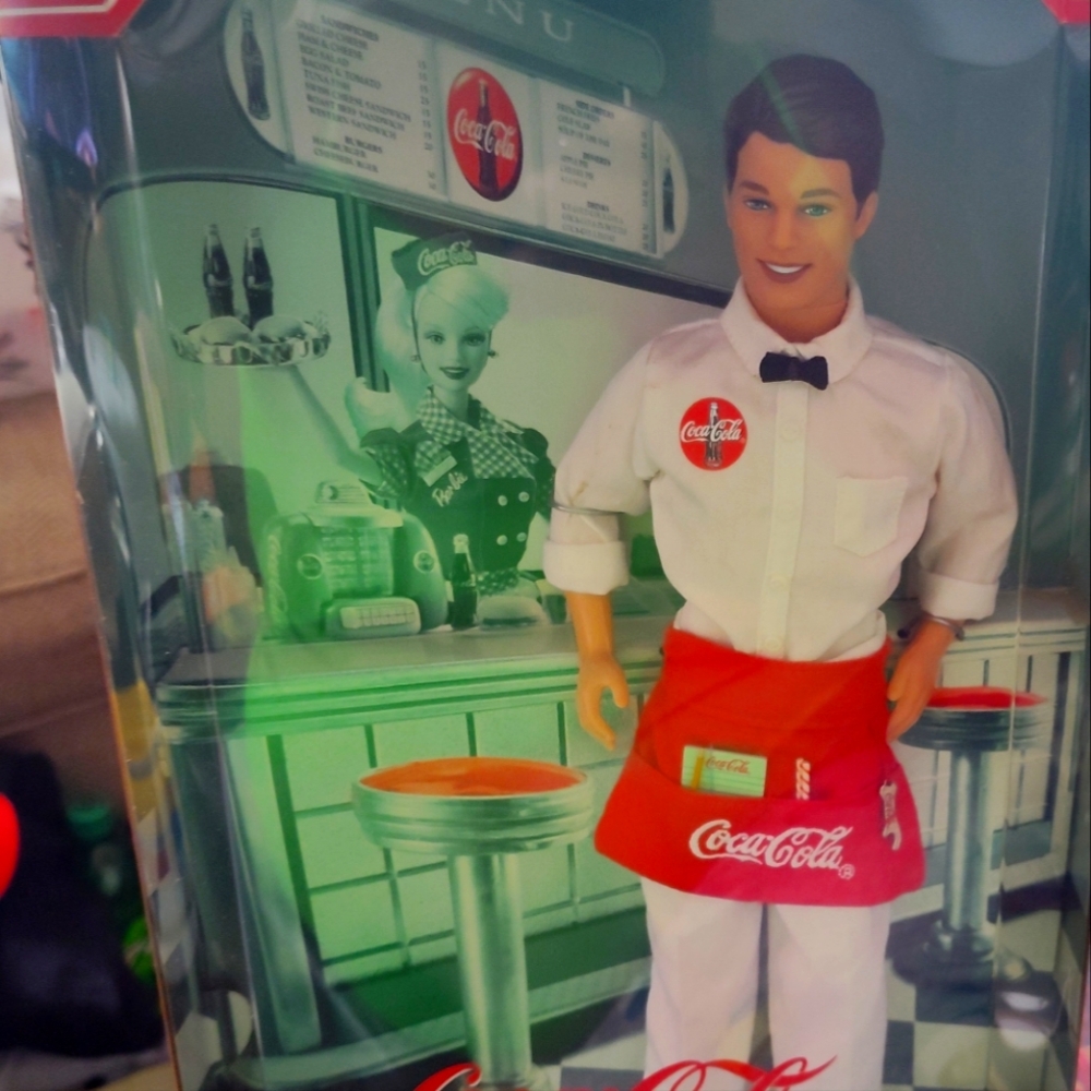 Coca Cola Ken doll New in box